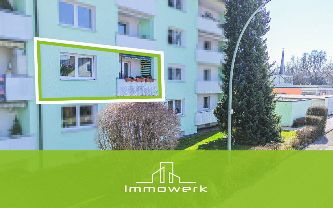 Schöne 3-Zimmer-Wohnung mit Balkon in Memmingen!