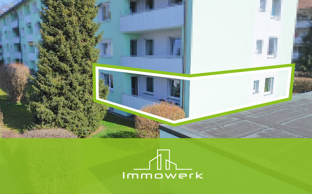 Tolle 4-Zimmer-Erdgeschosswohnung mit Balkon in Memmingen – vermietet!
