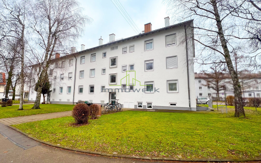 2,5-Zimmerwohnung mit Balkon in attraktiver Lage von Memmingen – unvermietet