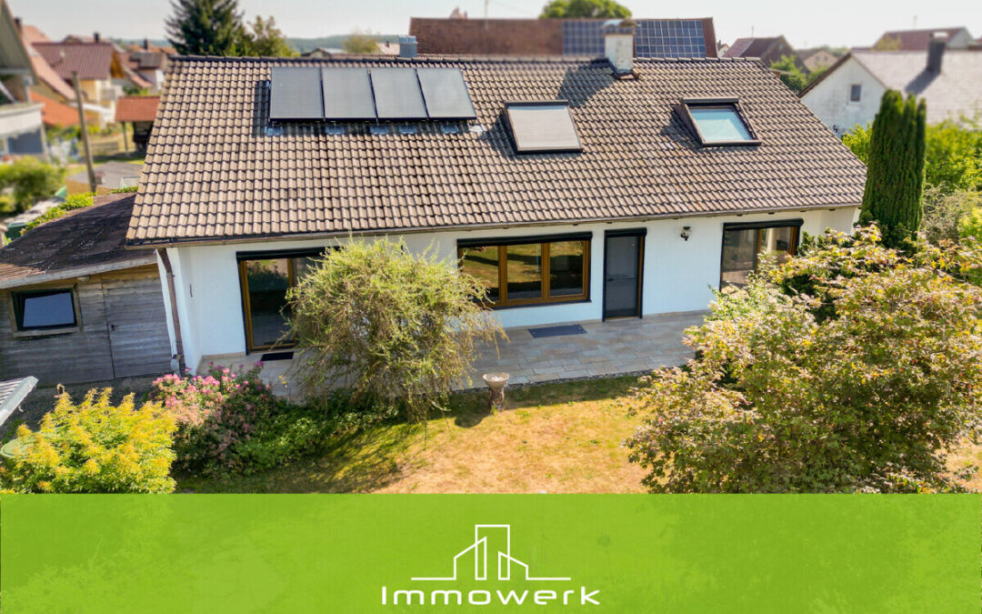 Einfamilienhaus mit tollem Grundstück in ruhiger Lager in Sontheim!