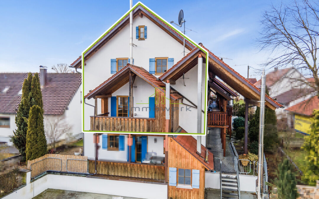 Exklusive Maisonettewohnung mit großem Balkon in Kirchdorf an der Iller!